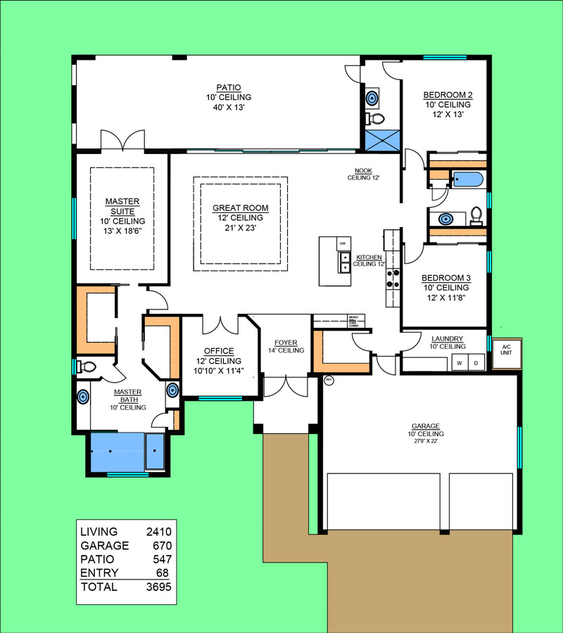 gulf floor plan